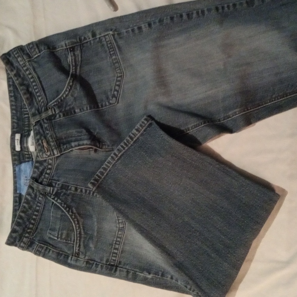Liz & Co. Strech denium  capri